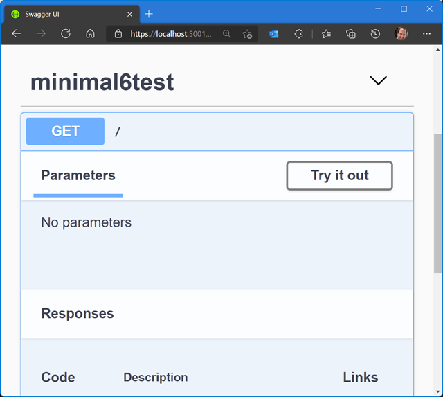Minimal WebAPI Tester