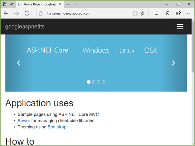 ASP.NET on Google Cloud