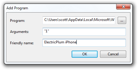 Adding Electric Plum's iPhone simulator in my Visual Studio