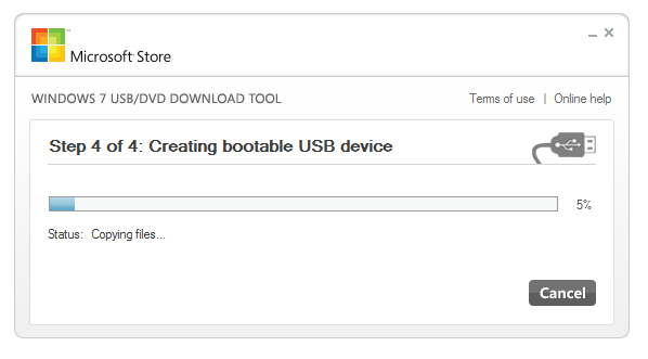 Creating Bootable USB device