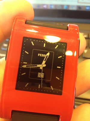You can change up your Pebble Watch Face with your mood