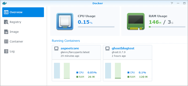 Docker on Synology is amazing
