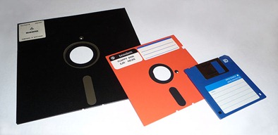 Floppy Disks of Various Sizes, 3.5