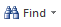 The Find icon from Word
