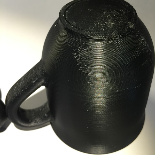 Coffee Cup 3D Print from a Stratasys uPrint SE Pro