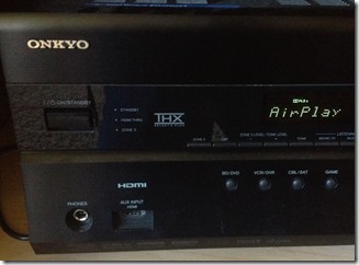 My Onkyo Receiver now supports AirPlay with a little help from Raspberry Pi