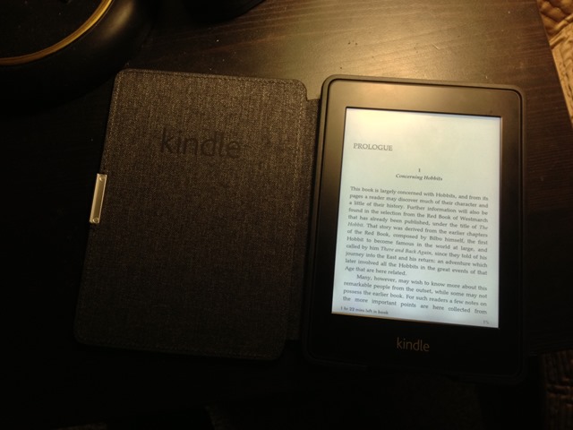 Kindle Paperwhite Magnetic Cover open