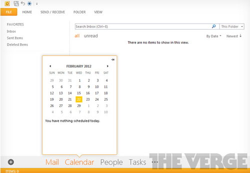 Office 15 Preview Image from The Verge