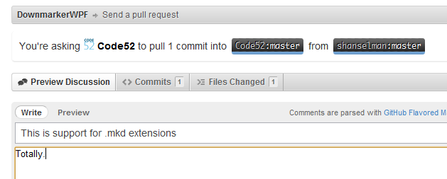 I'm issuing a pull request