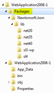 The NuGet packages