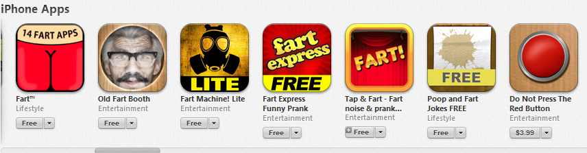 iPhone Fart Apps