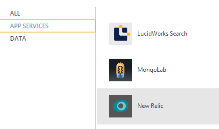 Adding New Relic to my Azure Portal