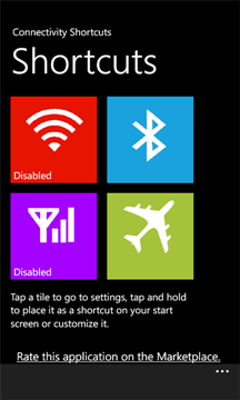 Wifi Shortcuts for Windows Phone