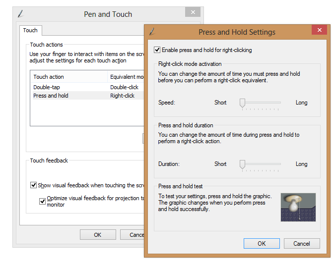 Modify the Touch Settings to optimize your X1 Carbon Touch