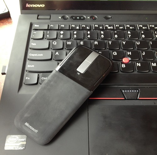 The ArcTouch Mouse matches my Lenovo