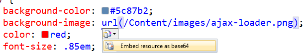 Embed Resource as base64