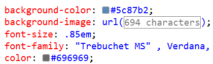 Look at the tiny images as base64
