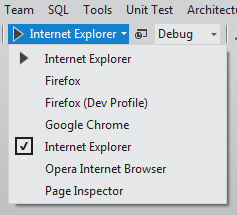 All your installed browsers in a list