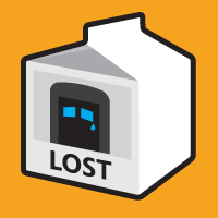 This sad, tiny phone is lost and on the back of a milk carton. Won't you help him find a home?