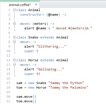 CoffeeScript in WebMatrix
