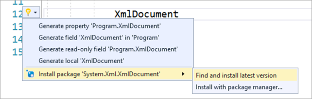 XmlDocument