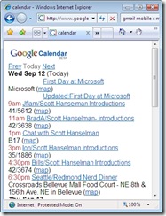 calendar - Windows Internet Explorer