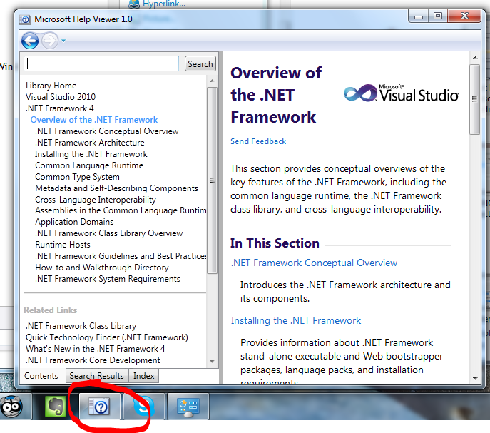 Visual Studio 2010 - Help Viewer Power Tool BETA - Help Index and  Standalone Help - Scott Hanselman's Blog